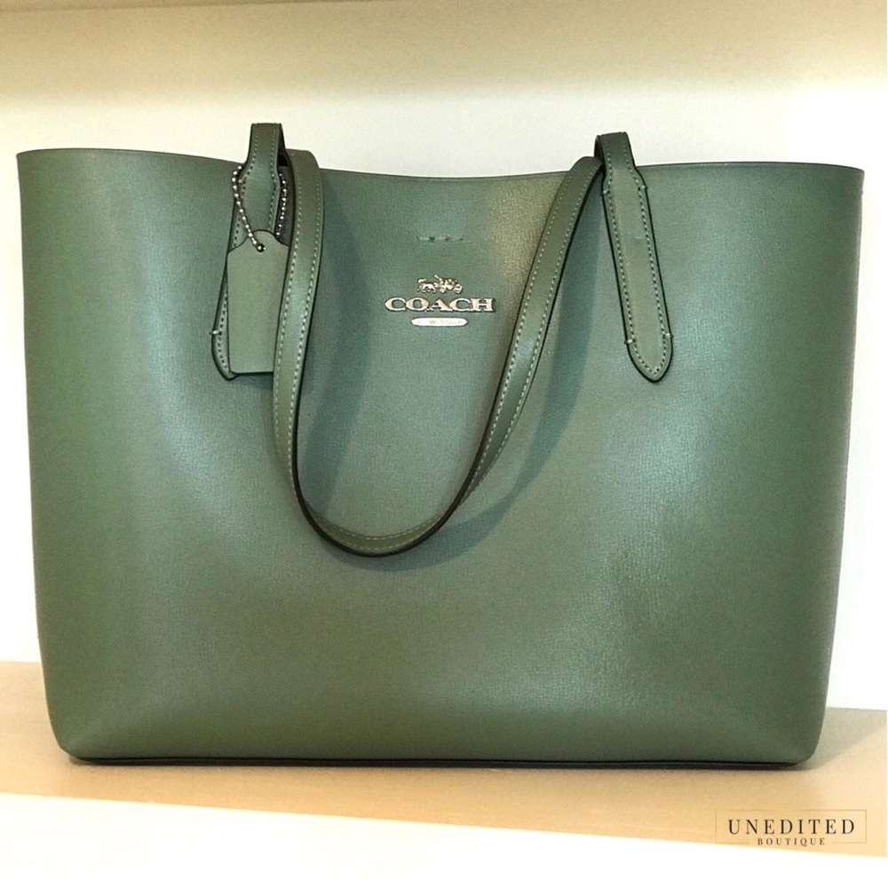 Coach Leather Tote - Picture 5 of 6